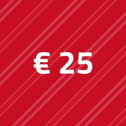 Geschenkbon van 25 euro