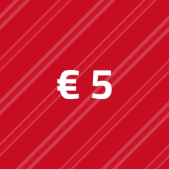 Geschenkbon van 5 euro